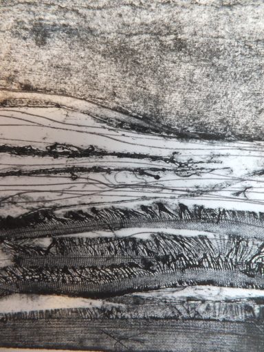 Collagraph Landscape